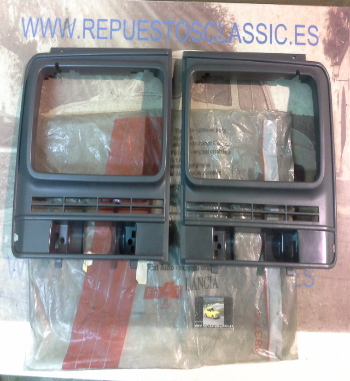 BI163 JUEGO BISELES EMBELLECEDORES FAROS FIAT DUCATO, PEUGEOT J5, ALFA ROMEO AR6, TALBOT EXPRESS 81-94