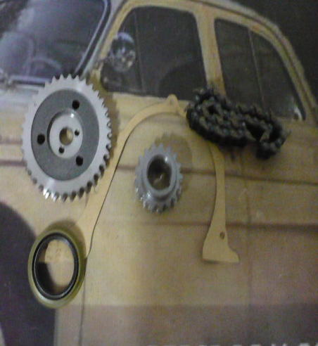D004* KIT DISTRIBUCION SEAT 600 N CON RETEN Y JUNTA