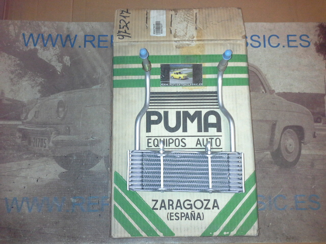 RAM214P8 RADIADOR ACEITE PUMA CHAUSSON CITROEN 2CV, DYANE, MEHARI 602cc. REF. 975217