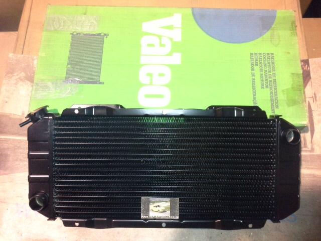 RAM232P9 RADIADOR MOTOR FORD FIESTA MKI 0.9/1.1, XR2 VALEO 961400 (COBRE 500x230x35mm)