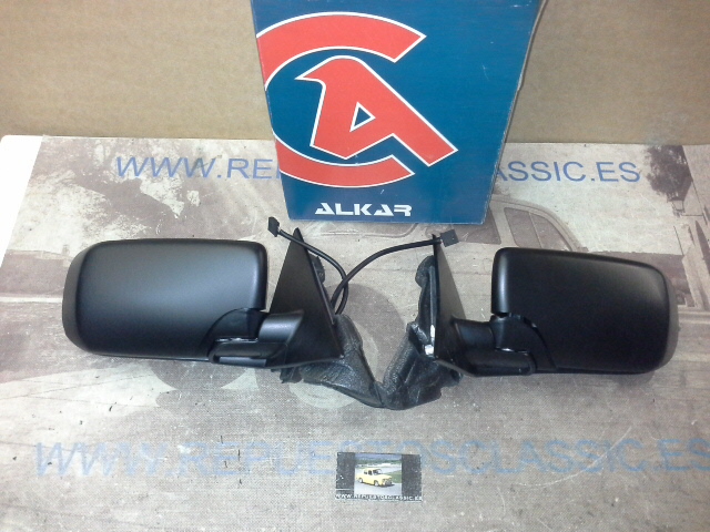 RET253P3 JUEGO RETROVISORES EXTERIORES BMW 3 E46 4P. 99->05 ELECTRICO, REF. 6127849 - 6128849