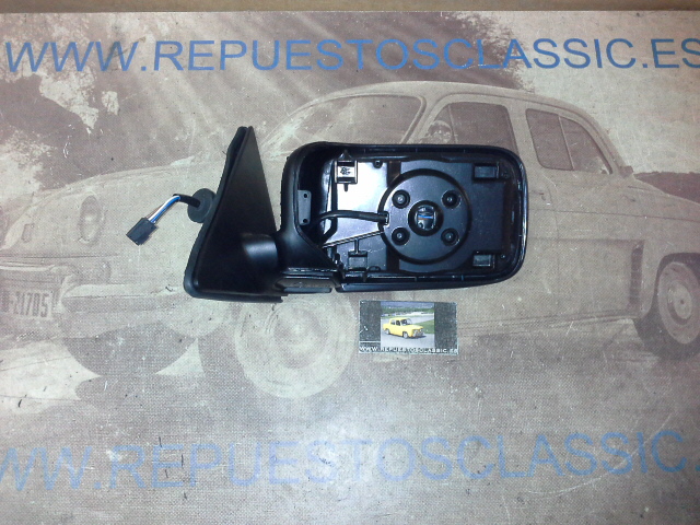 RET254P3 RETROVISOR EXTERIOR IZQUIERDO BMW 3 E36 4P. 91->99 ELECTRICO, SIN TAPA FRONTAL REF. 6325486 (CRISTAL AZUL)