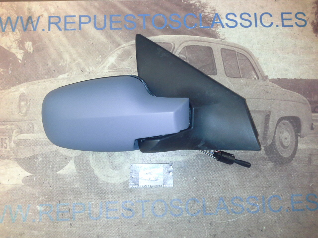 RET263P3 RETROVISOR EXTERIOR DERECHO IMPRIMADO RENAULT MEGANE 02->05 REG. MANUAL, CON SONDA TEMPERATURA, REF. 54024091