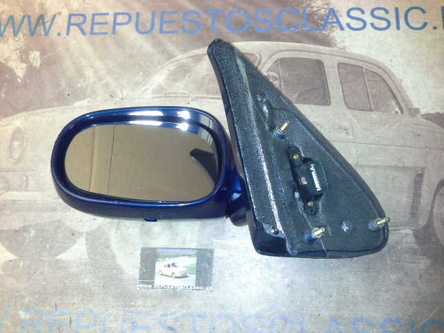 RET264P3 RETROVISOR EXTERIOR IZQUIERDO RENAULT MEGANE 96->03 ELECTRICO, TERMICO, PINTADO AZUL, REF. 6139219