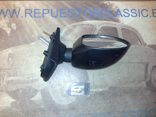 RET272P3 RETROVISOR EXTERIOR DERECHO RENAULT TWINGO REG. MANUAL CON MANDO, REF. 6165167