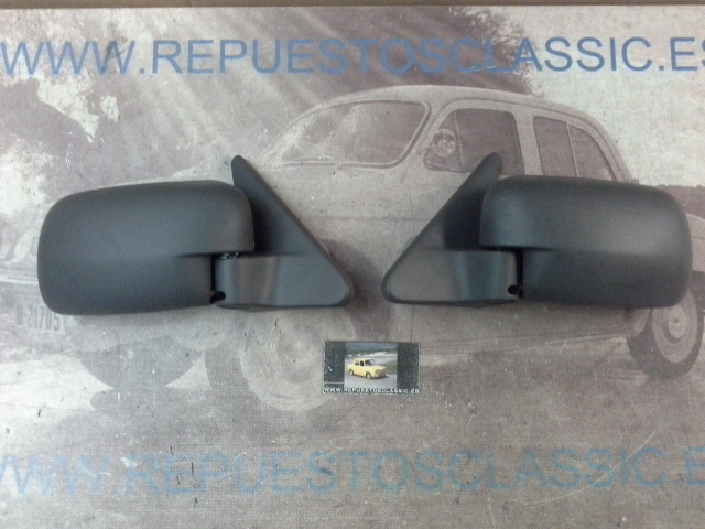 RET278P3 JUEGO RETROVISORES EXTERIORES RENAULT EXPRESS 92->95 MANUAL, REF. 6101153 - 6102153