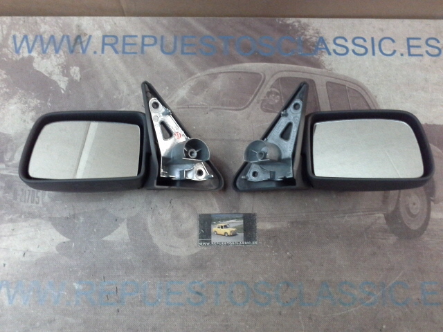 RET278P3 JUEGO RETROVISORES EXTERIORES RENAULT EXPRESS 92->95 MANUAL, REF. 6101153 - 6102153