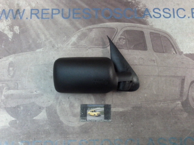 RET299P3 RETROVISOR EXTERIOR DERECHO FIAT UNO 83-> REG. MANUAL SIN MANDO (DISTANCIA DE TORNILLO A TORNILLO 88mm)