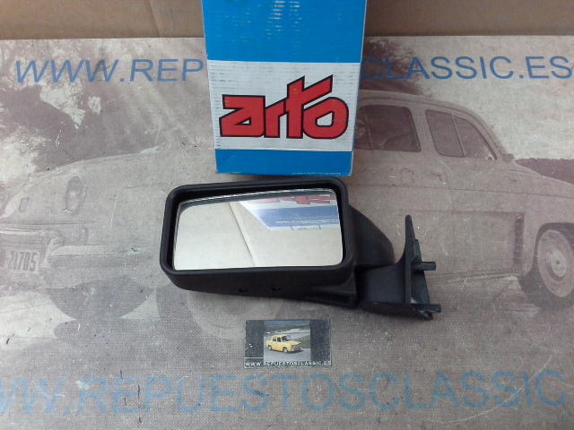 RET293P3 RETROVISOR EXTERIOR IZQUIERDO SEAT 131 SUPERMIRAFIORI REG. MANUAL SIN MANDO, REF. 6101092