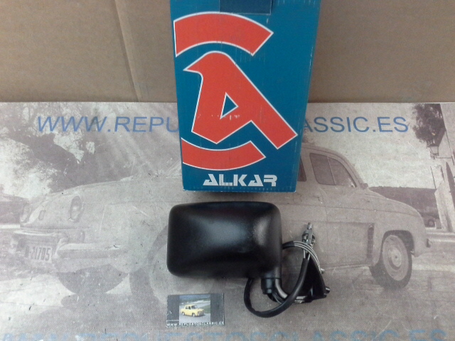 RET300P4 RETROVISOR EXTERIOR DERECHO VOLKSWAGEN POLO MKII 84>94 REG. MANUAL POR CABLE, REF. 6102106