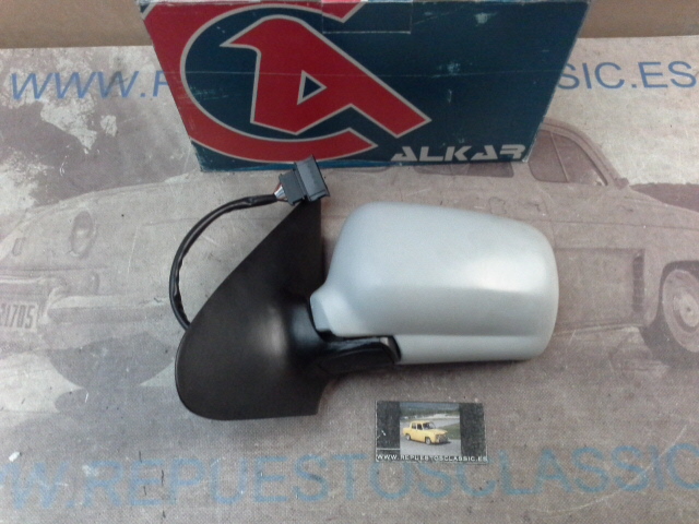 RET303P4 RETROVISOR EXTERIOR IZQUIERDO VOLKSWAGEN POLO MKIII 95->02 ELECTRICO, TERMICO, IMPRIMADO, REF. 6125108