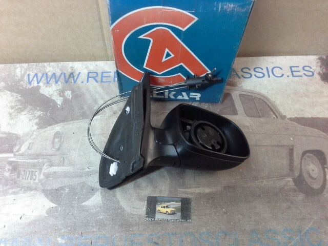 RET307P4 RETROVISOR EXTERIOR DERECHO SIN CRISTAL VOLKSWAGEN GOLF IV 98->, REG. MANUAL, IMPRIMADO REF. 6365127