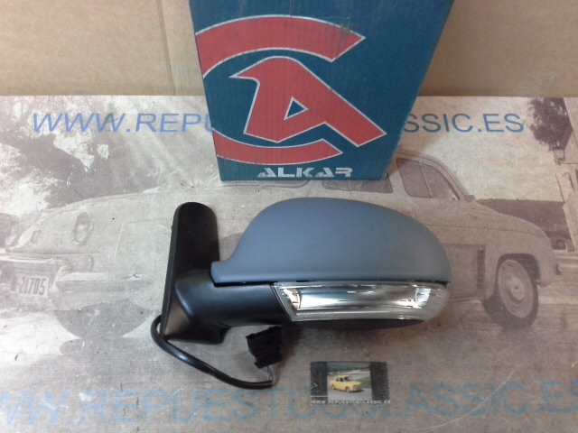 RET310P4 RETROVISOR EXTERIOR IZQUIERDO VOLKSWAGEN SHARAN 04-> ELECTRICO, TERMICO, IMPRIMADO, REF. 6139801