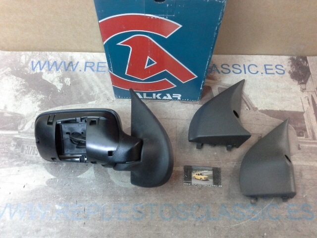 RET321P4 ESPEJO RETROVISOR EXTERIOR DERECHO FIAT PUNTO 93>99 3p. RESTYLING, REG. MANUAL, REF. 6338496