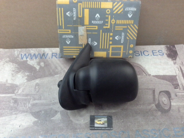 RET337P4 ESPEJO RETROVISOR EXTERIOR IZQUIERDO ORIGINAL RENAULT KANGOO I EXPRESS 97->01, REG. MANUAL, REF. 7700304830