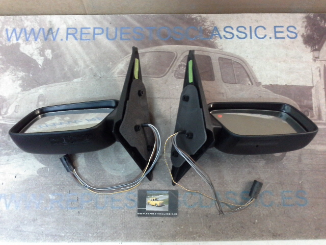 RET357P5 JUEGO ESPEJOS RETROVISORES EXTERIORES VOLVO 440, 460 ELECTRICOS 5 PINS, REF. 5101514-5102514