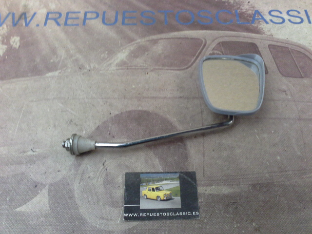 RET449P1 ESPEJO RETROVISOR UNIVERSAL DERECHO 104x89mm (LARGO VARILLA 20cm)