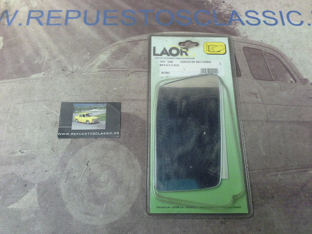 RET430P1 CRISTAL ESPEJO RETROVISOR EXTERIOR DERECHO RENAULT 21