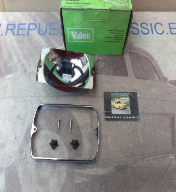 A35-33P8 CERQUILLO BISEL Y REFLECTOR FARO LARGO ALCANCE Y ANTINIEBLA CIBIE AIRPORT 35 RENAULT 5 ALPINE Y OTROS