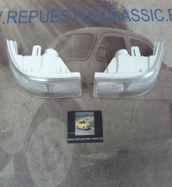 LI04/05 JUEGO PILOTOS DELANTEROS BLANCOS RENAULT SUPERCINCO, GT TURBO