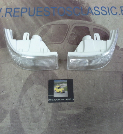 LI04/05 JUEGO PILOTOS DELANTEROS BLANCOS RENAULT SUPERCINCO, GT TURBO