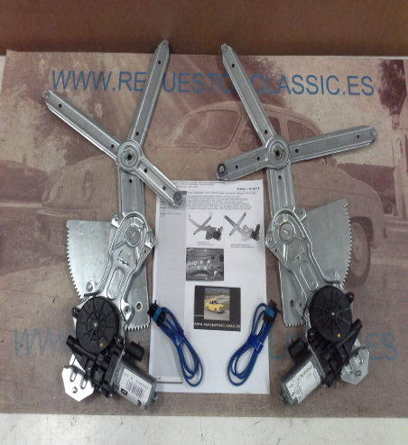 PX3501R/L JUEGO ELEVALUNAS ELECTRICOS PEUGEOT 205 GTI, 309 GTI 3P.