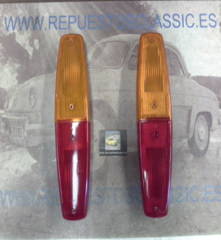 IFO90P2 JUEGO PILOTOS TRASEROS FORD TRANSIT MKII 78->83 REF. PX1788 (SIN PORTALAMPARAS)
