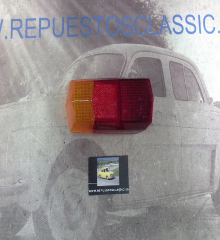 Li53 TULIPA PILOTO TRASERO CON LUZ MATRICULA CITROEN DYANE 6, PX7626