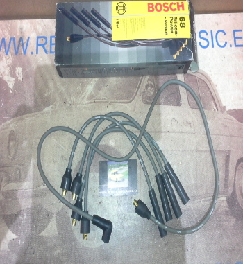 368P3 BOSCH JUEGO CABLES DE BUJIAS RENAULT 9, 11, SUPERCINCO 1.1/1.2/1.4/1.4 TURBO, REF. 0986356557