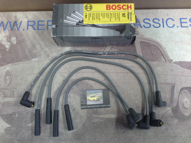 395P3 BOSCH 0986356627 JUEGO CABLES DE BUJIAS RENAULT 21, 25, ESPACE, TRAFIC 2.0/2.2