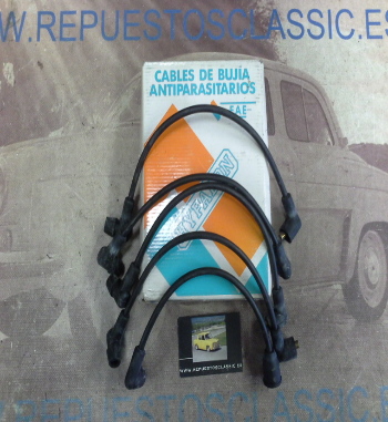 CB98P1 JUEGO CABLES DE BUJIAS FAE 83850 AUSTIN, ROVER, MG, MORRIS, MINI, TRIUMPH 1.0/1.1/1.3