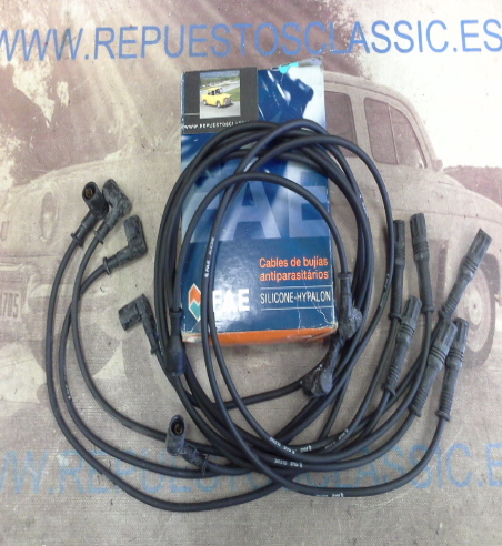 CB110P1 JUEGO CABLES DE BUJIAS FAE 83830 BMW 320i, 323i, 520 (77>82) 520i, 525i (81>82) 6cil.