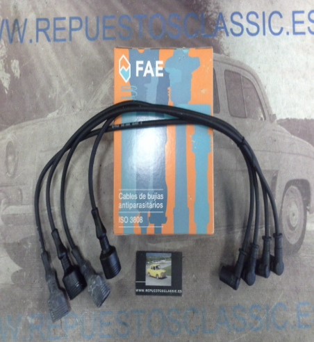 CB117P1 JUEGO CABLES DE BUJIAS FAE 85402 ALFA ROMEO 145/146 1.3i.e.  94>96