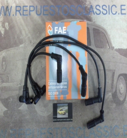 CB128P1 JUEGO CABLES DE BUJIAS FAE 85640 FIAT PUNTO, TEMPRA, TIPO 1.6, LANCIA DELTA, DEDRA 1.6 93>