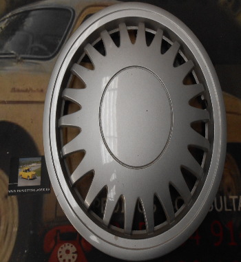 TAP16 JUEGO 4 TAPACUBOS ORIGINALES RENAULT 9, 11, 19, 21 REF. 7700791347