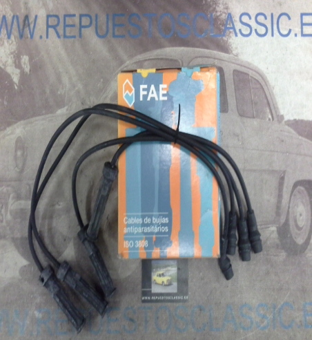CB169P1 JUEGO CABLES DE BUJIAS FAE 885995 RENAULT MEGANE 1.6i (K7M) 95->