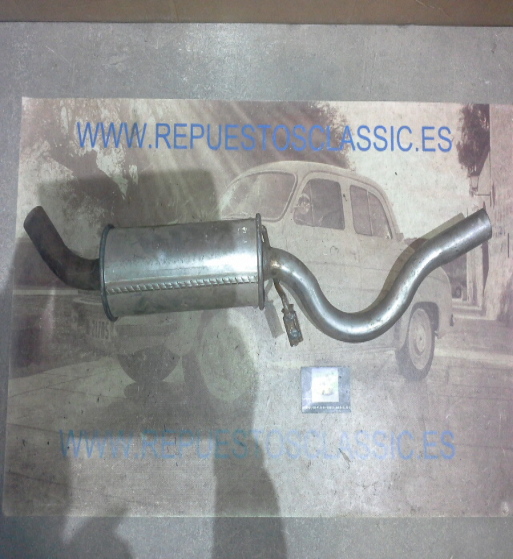 81AB5225LB P7 SILENCIOSO TRASERO ORIGINAL FORD ESCORT 1.1 MK3 ->83