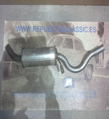 81AB5225LB P7 SILENCIOSO TRASERO ORIGINAL FORD ESCORT 1.1 MK3 ->83