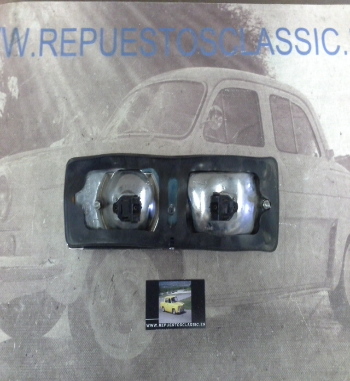 ISE791P4 PILOTO COMPLETO TRASERO DERECHO METALICO SEAT 124 1ª SERIE LADA 1200 , 1300
