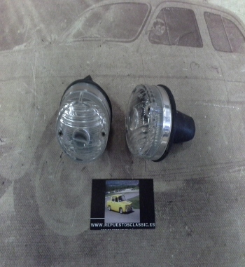 IRE497P12 JUEGO PILOTOS DELANTEROS RENAULT 8 1° SERIE