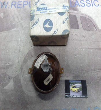 70P9 OPTICA FARO ANTINIEBLA AMARILLO REDONDO KINBY, DIAMETRO : 115mm