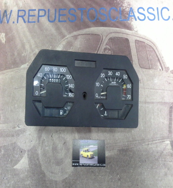 CK380* CUADRO LUCES CUENTAKILOMETROS CON CUENTA REVOLUCIONES SEAT 127 RESTYLING ESPECIAL SIN CIRCUITO IMPRESO, JAEGER 997337.01A