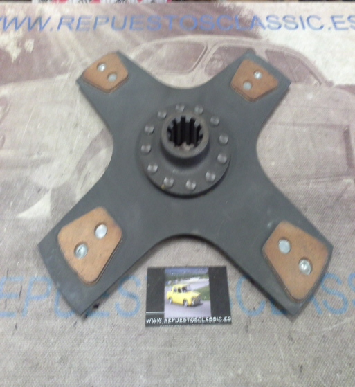 DEi23P1 DISCO EMBRAGUE CERAMICO PEGASO DIAMETRO 380mm 10 ESTRIAS EXT. 45mm INT. 36mm x 33mm, REF. 509552