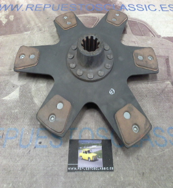 DEi29P1 DISCO EMBRAGUE CERAMICO VEHICULO INDUSTRIAL DIAMETRO 360mm 10 ESTRIAS EXT. 44,5mm INT. 36mm x 56,5mm