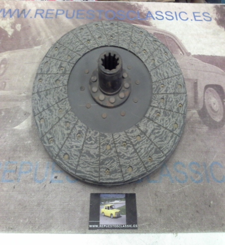 DEi33P1 DISCO EMBRAGUE BARREIROS R545 DIAMETRO 350mm 10 ESTRIAS EXT. 40mm INT. 32mm x 71mm, REF. 5330