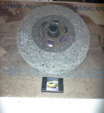 DEi35P1 DISCO EMBRAGUE CUMMINS, EBRO SERIE M/P/AUTOBUSES DIAMETRO 355mm 10 ESTRIAS EXT. 38mm INT. 31mm x 52mm, REF. 5101