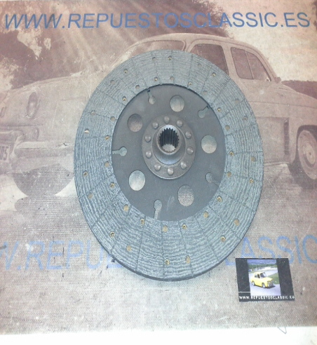 DEi37P1 DISCO EMBRAGUE ZETOR URSUS TRACTOR DIAMETRO 328mm 22 ESTRIAS EXT. 34,5mm INT. 32mm x 37,5mm, REF. 7442