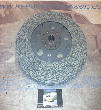 DEi38P1 DISCO EMBRAGUE JOHM DEERE 2140/3140 DIAMETRO 320mm 10 ESTRIAS EXT. 32mm INT. 25,5mm x 26,5mm, REF. 5315