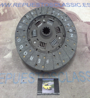 DEi50P1 DISCO EMBRAGUE WINGET DUMPERS, PEGASO 1100 DIAMETRO 302mm 10 ESTRIAS EXT. 38mm, INT. 31mm x 43mm, REF.5281