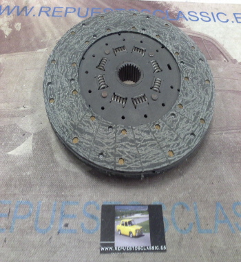 DEi51P1 DISCO EMBRAGUE FORD TRACTOR 5000/5100/5200/5600 DIAMETRO 302mm 25 ESTRIAS EXT. 41mm, INT. 38mm x 31mm, REF.9690